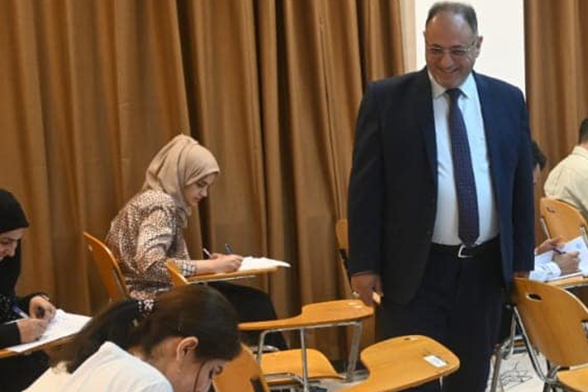 تفقد السيد رئيس الهيئة العراقية للحاسبات والمعلوماتية